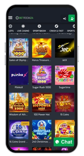 BetRoom24 mobile casino